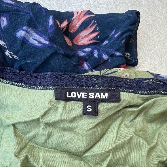 Anthropologie Williston Wrap Dress Asymmetrical Ruffled Women Size Small - Picture 8 of 10